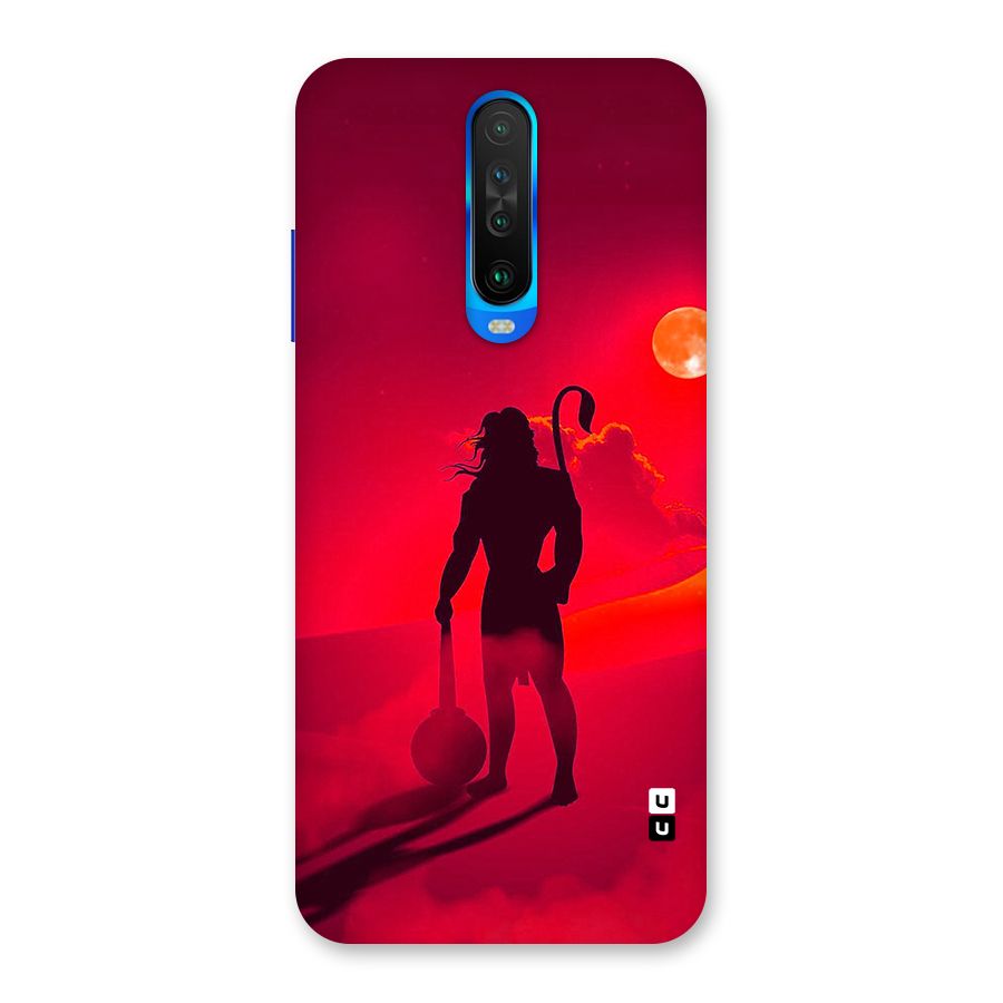 Bajrang Bali Back Case for Poco X2