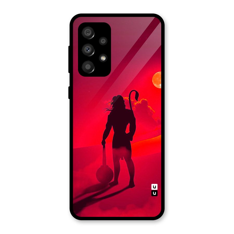 Bajrang Bali Glass Back Case for Galaxy A32