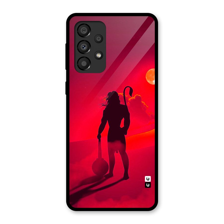 Bajrang Bali Glass Back Case for Galaxy A33 5G