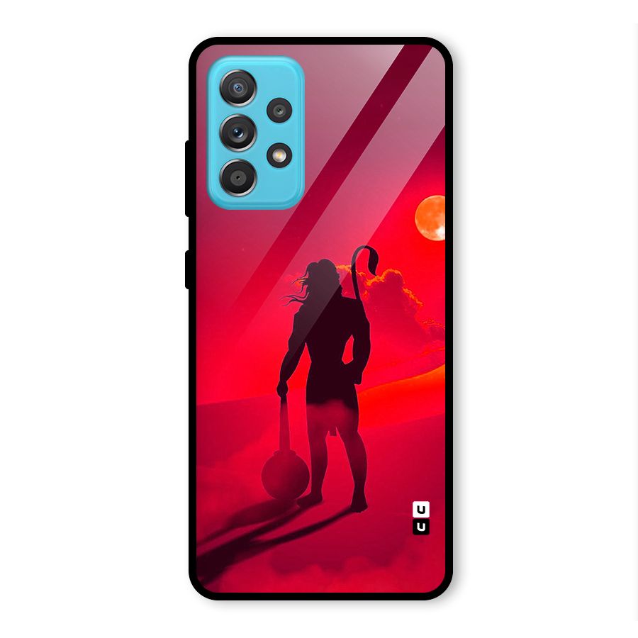 Bajrang Bali Glass Back Case for Galaxy A52