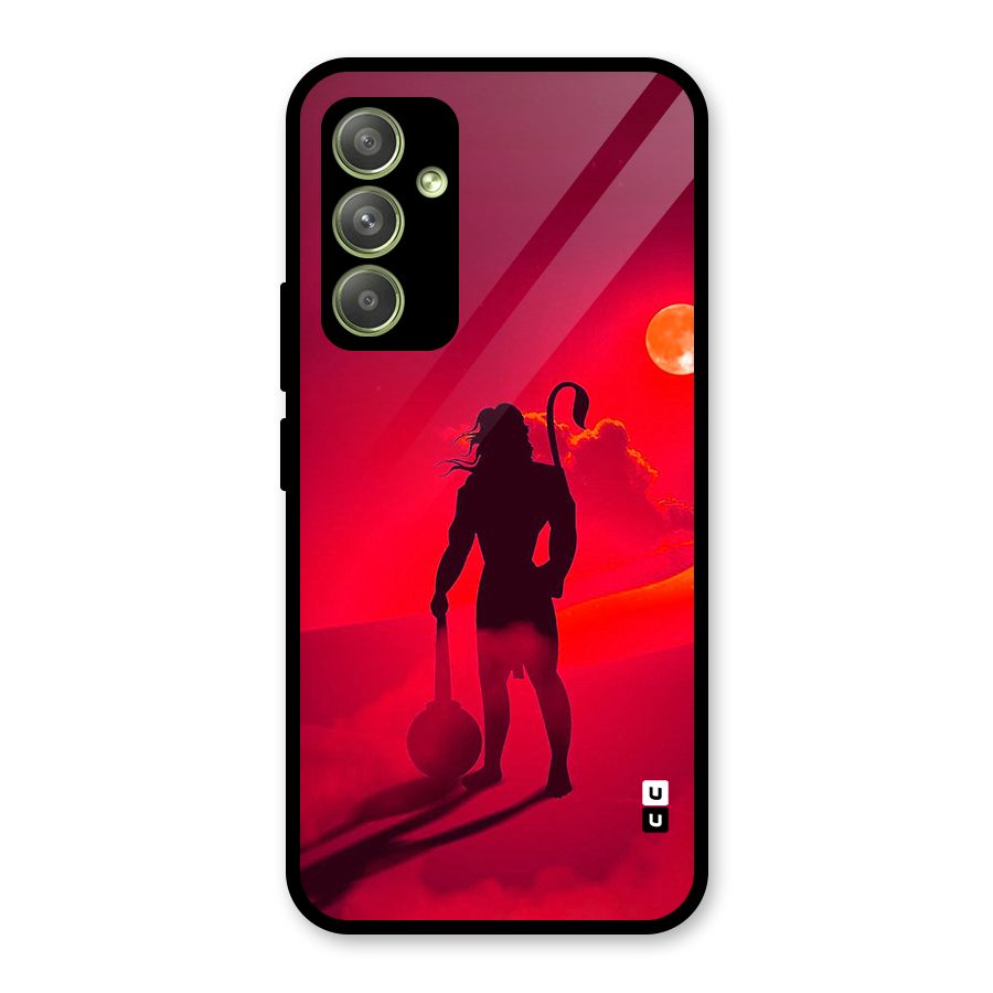 Bajrang Bali Glass Back Case for Galaxy A54