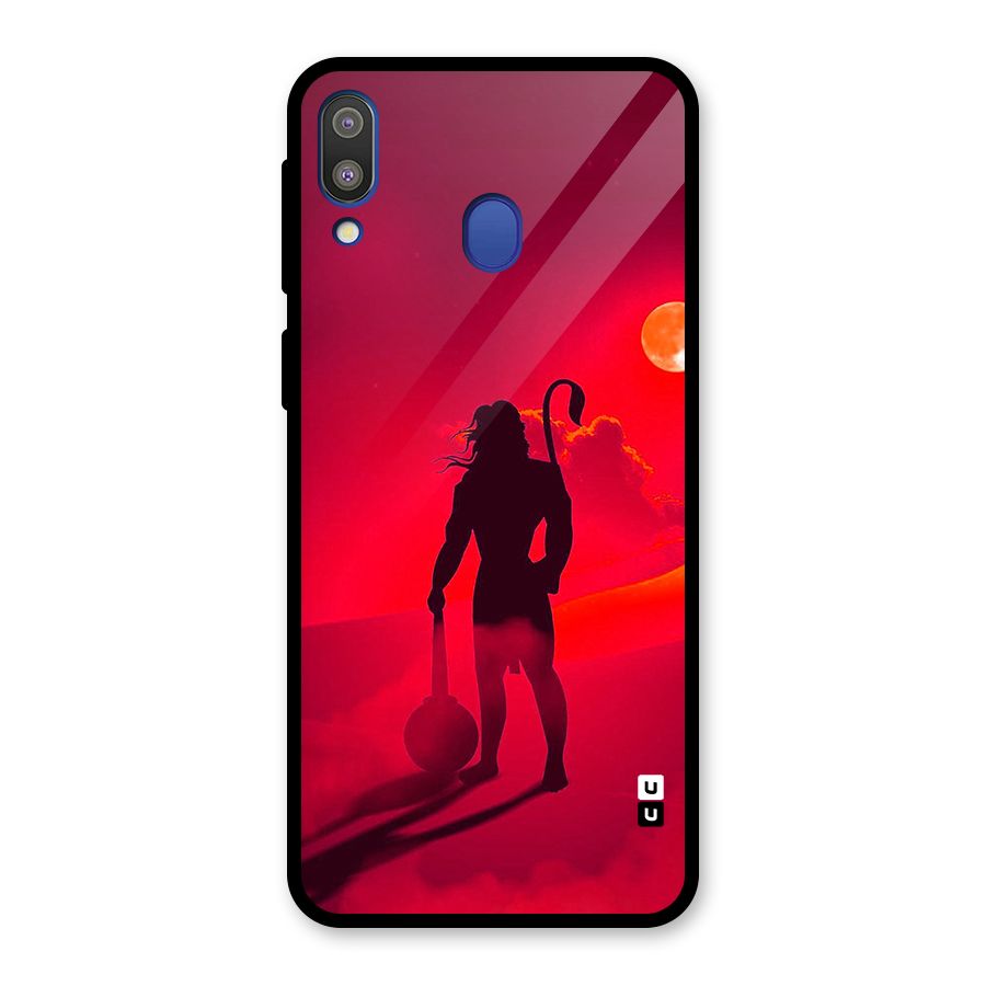 Bajrang Bali Glass Back Case for Galaxy M20