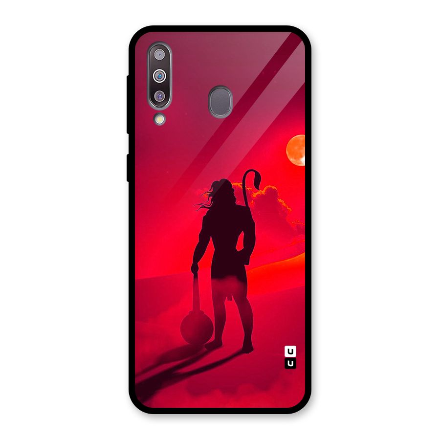 Bajrang Bali Glass Back Case for Galaxy M30