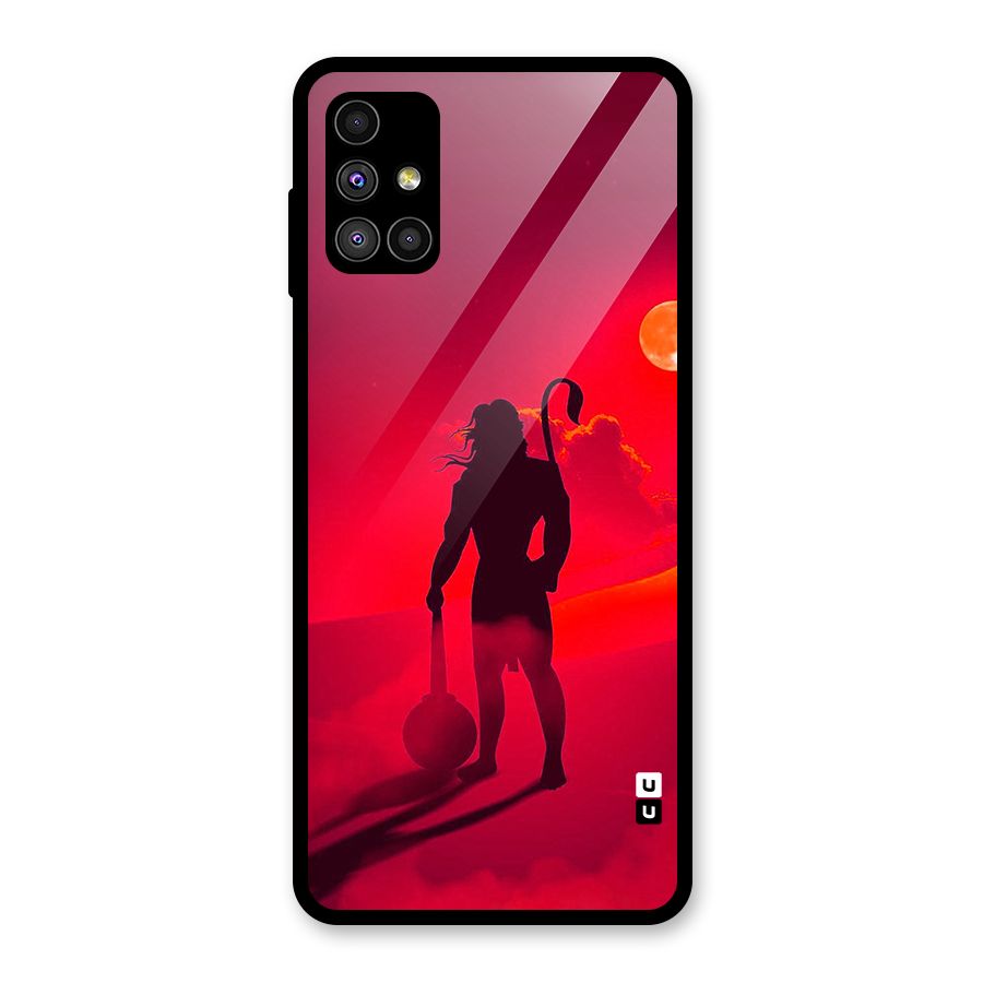 Bajrang Bali Glass Back Case for Galaxy M51