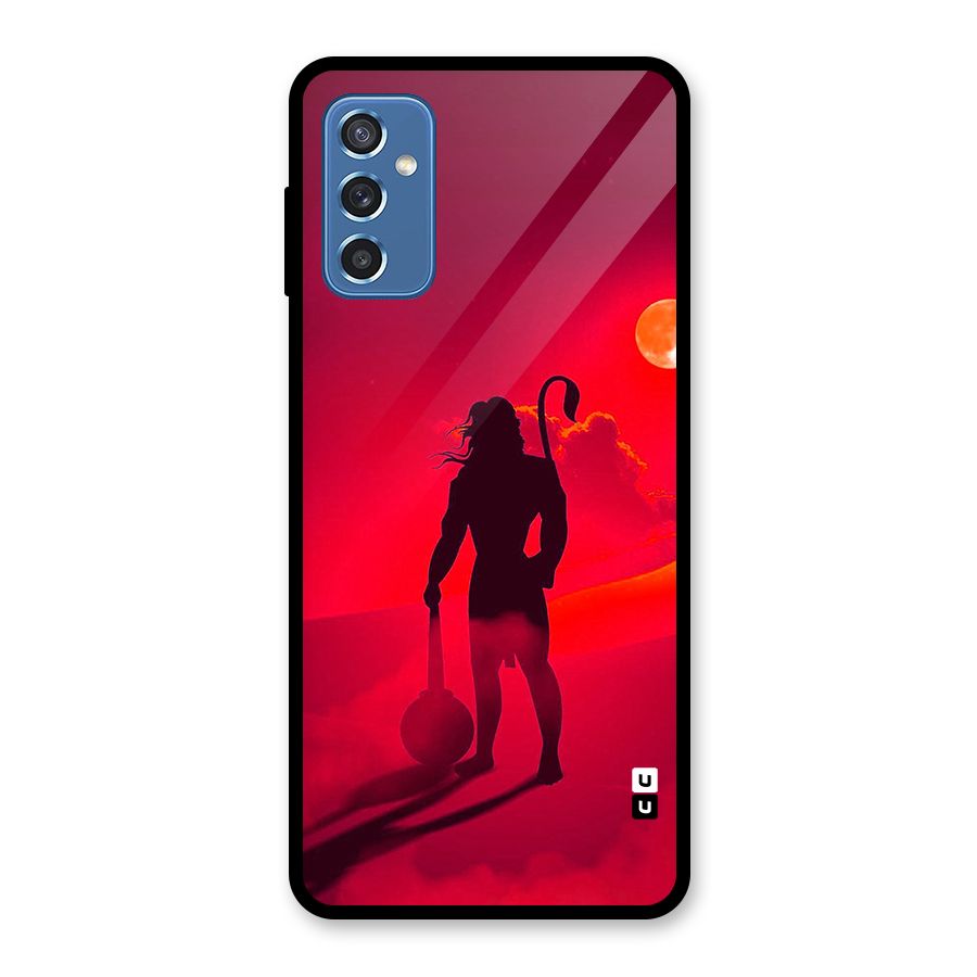 Bajrang Bali Glass Back Case for Galaxy M52 5G