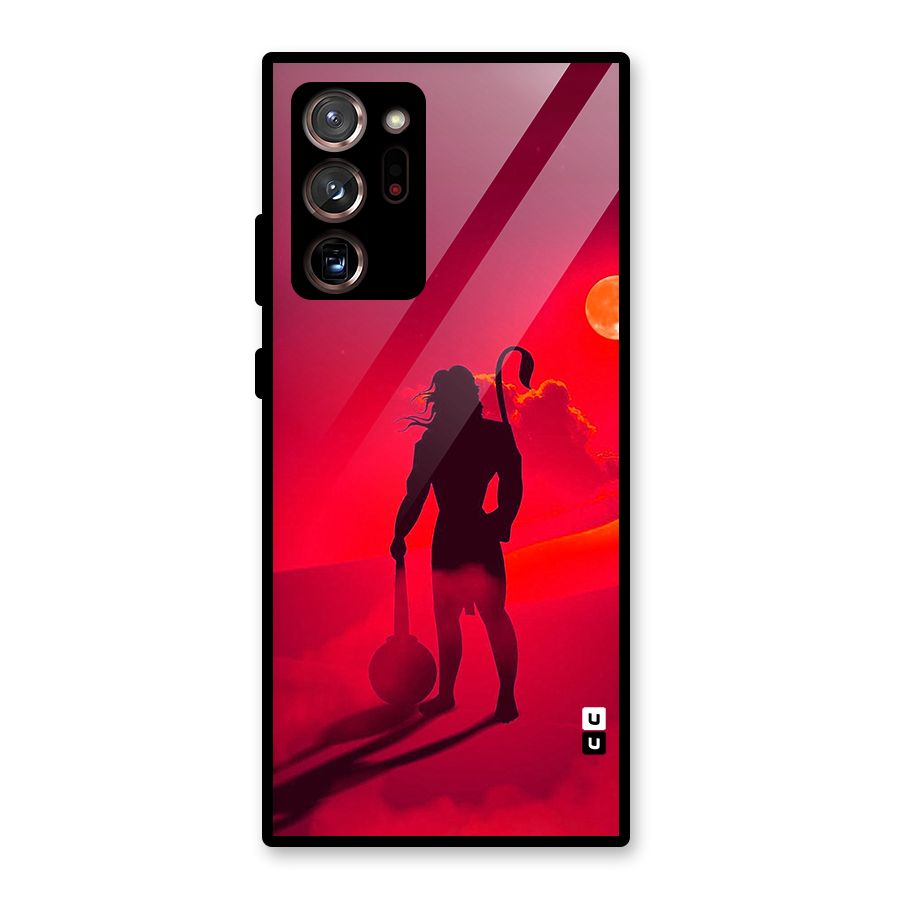 Bajrang Bali Glass Back Case for Galaxy Note 20 Ultra 5G