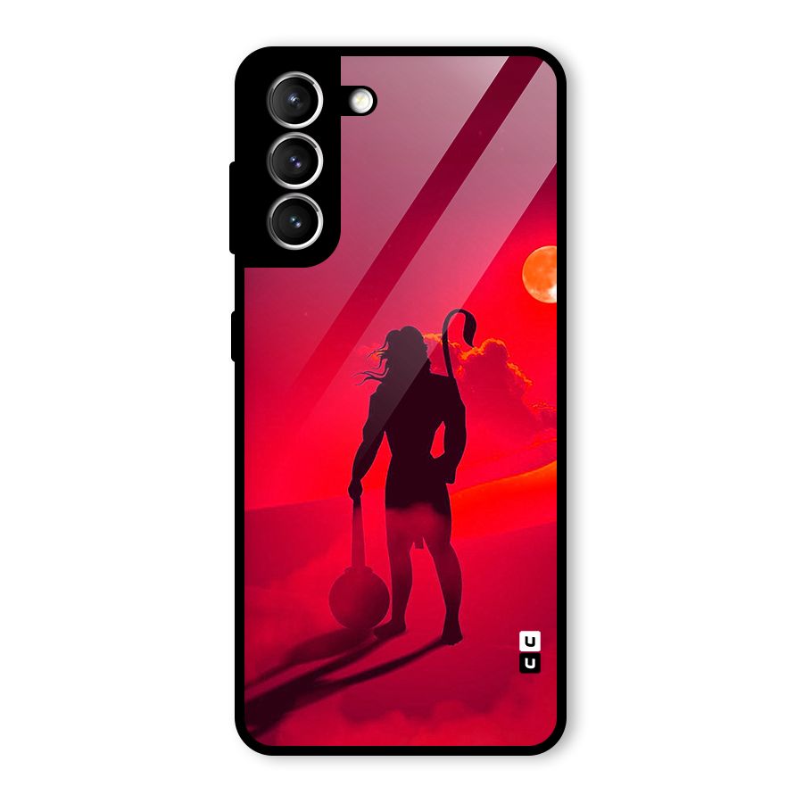 Bajrang Bali Glass Back Case for Galaxy S21 5G