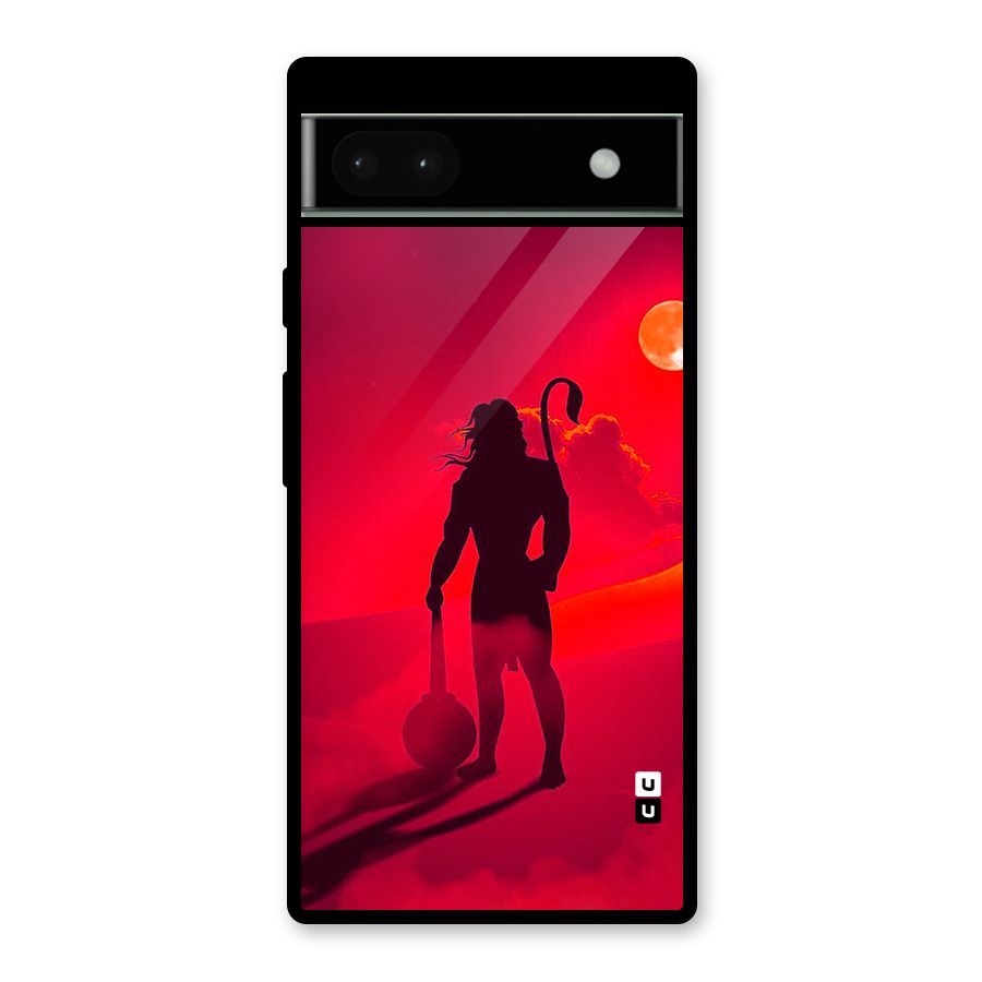 Bajrang Bali Glass Back Case for Google Pixel 6a
