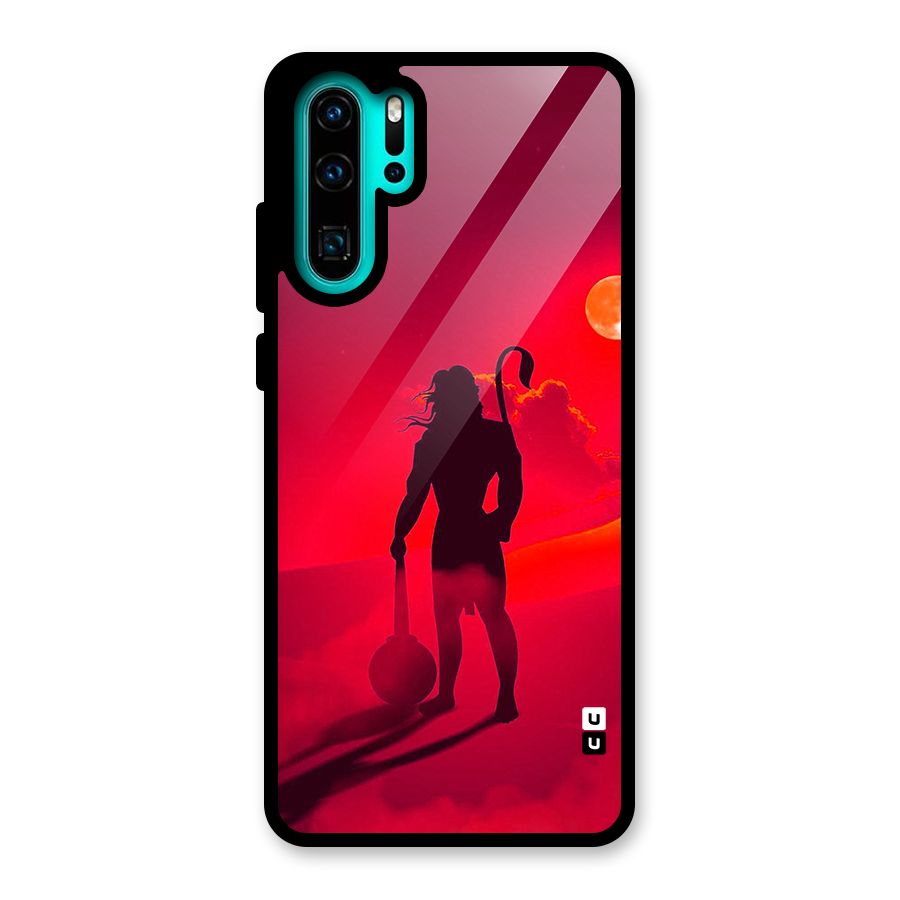 Bajrang Bali Glass Back Case for Huawei P30 Pro