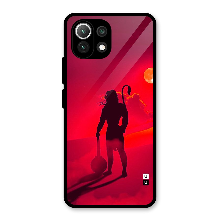 Bajrang Bali Glass Back Case for Mi 11 Lite