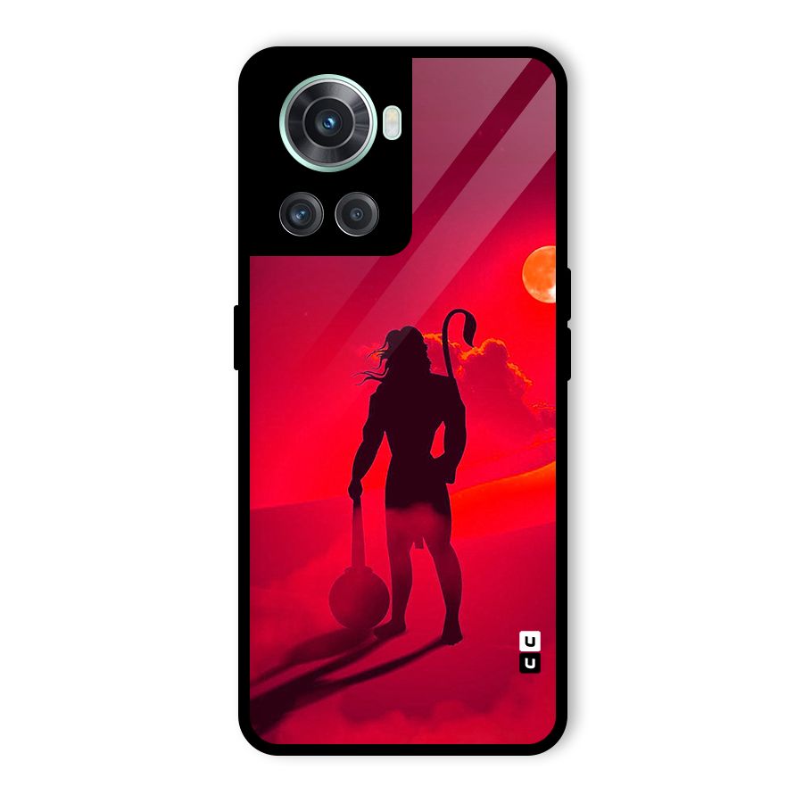 Bajrang Bali Glass Back Case for OnePlus 10R