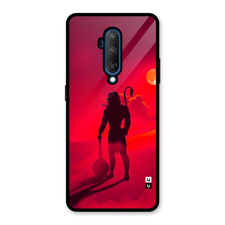 Bajrang Bali Glass Back Case for OnePlus 7T Pro