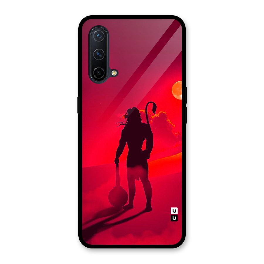 Bajrang Bali Glass Back Case for OnePlus Nord CE 5G