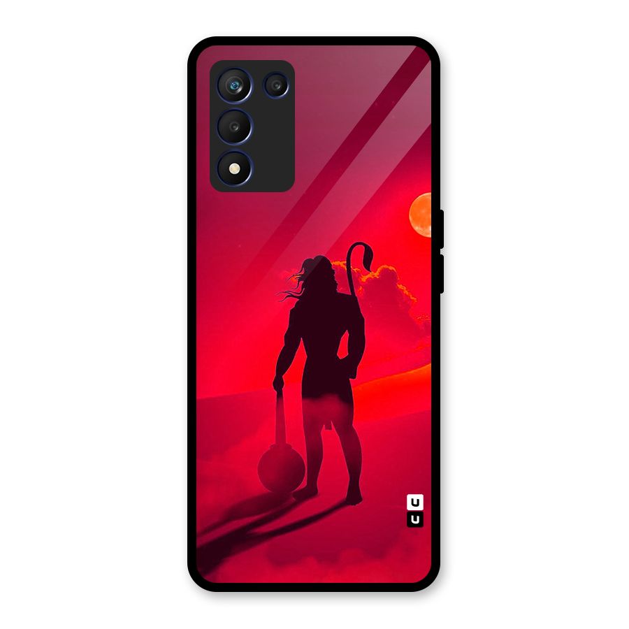 Bajrang Bali Glass Back Case for Realme 9 5G Speed