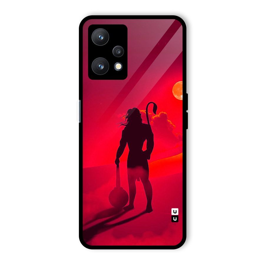 Bajrang Bali Glass Back Case for Realme 9 Pro 5G