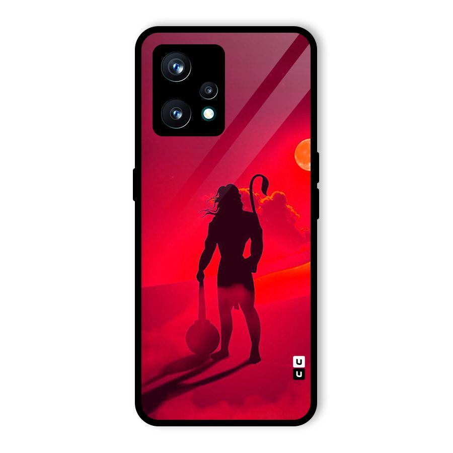Bajrang Bali Glass Back Case for Realme 9 Pro Plus 5G