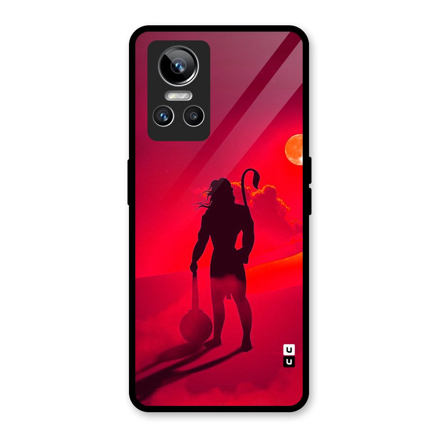 Bajrang Bali Glass Back Case for Realme GT Neo 3