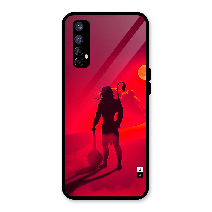 Bajrang Bali Glass Back Case for Realme Narzo 20 Pro
