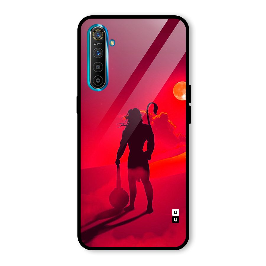 Bajrang Bali Glass Back Case for Realme X2
