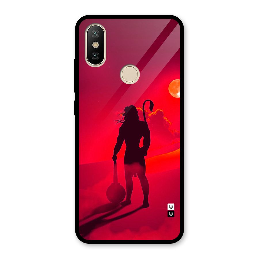 Bajrang Bali Glass Back Case for Redmi A2