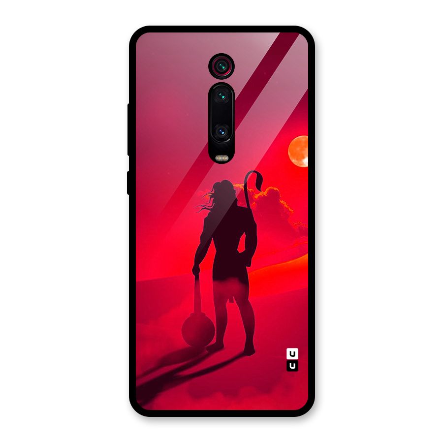 Bajrang Bali Glass Back Case for Redmi K20