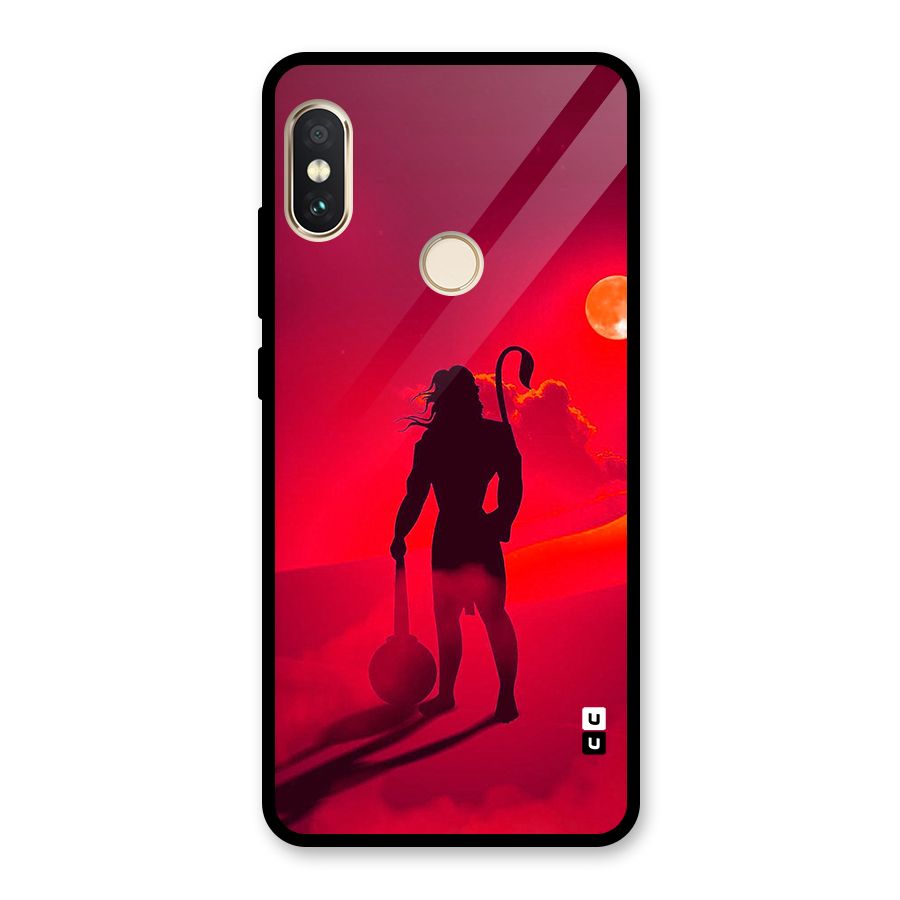 Bajrang Bali Glass Back Case for Redmi Note 5 Pro