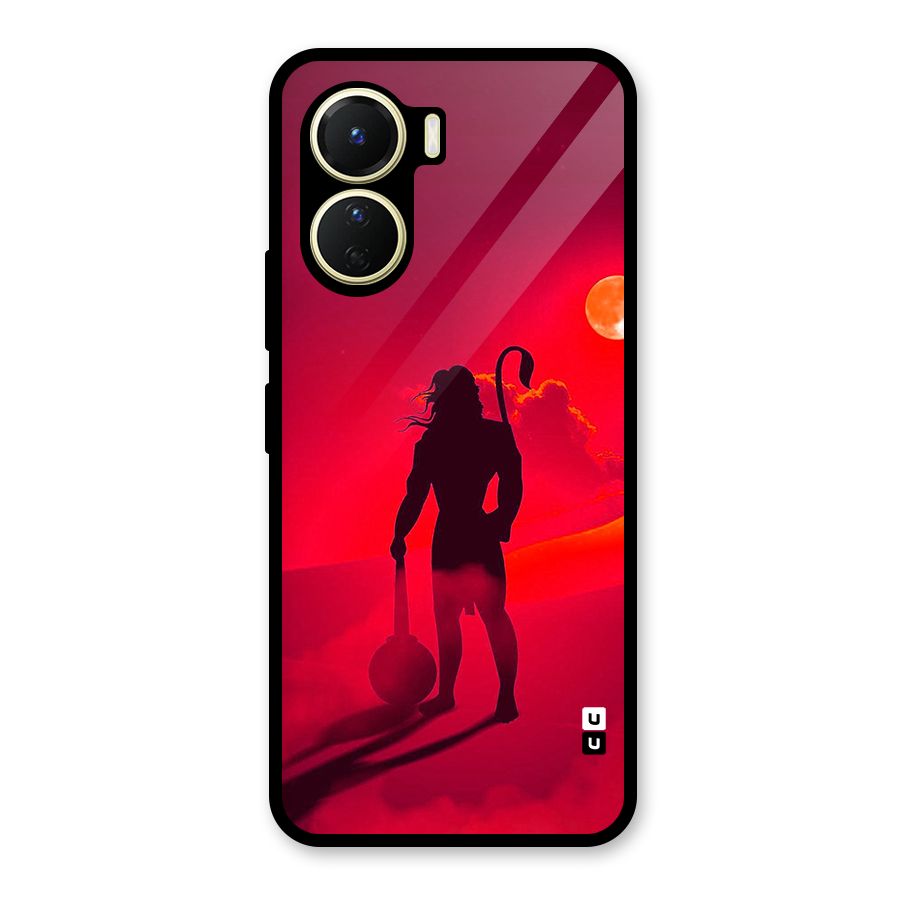 Bajrang Bali Glass Back Case for Vivo Y16