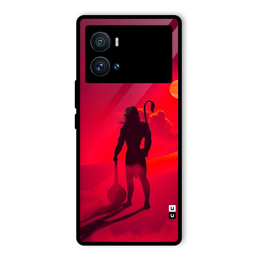 Bajrang Bali Glass Back Case for Vivo iQOO 9 Pro