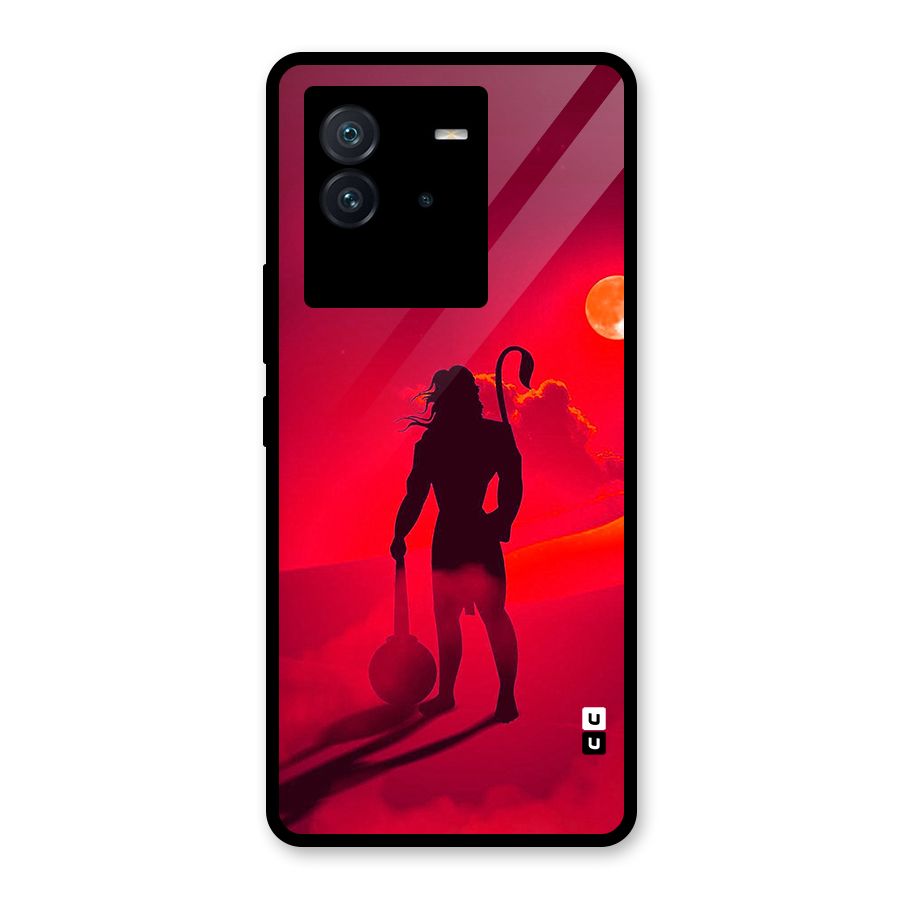 Bajrang Bali Glass Back Case for Vivo iQOO Neo 6 5G