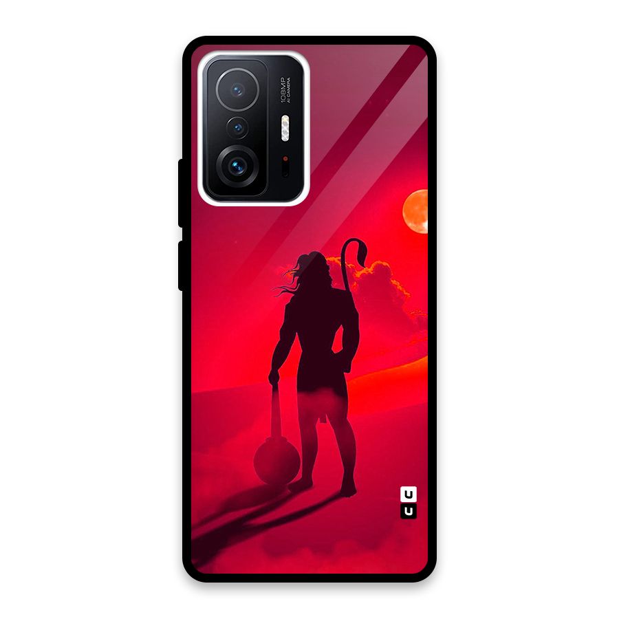 Bajrang Bali Glass Back Case for Xiaomi 11T Pro