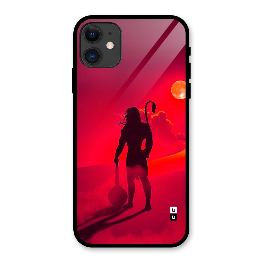 Bajrang Bali Glass Back Case for iPhone 11