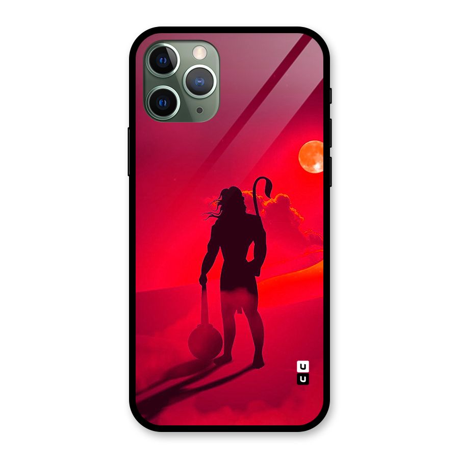 Bajrang Bali Glass Back Case for iPhone 11 Pro