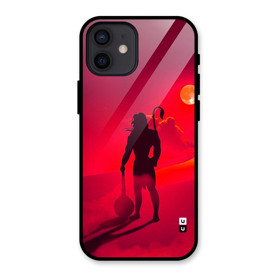 Bajrang Bali Glass Back Case for iPhone 12