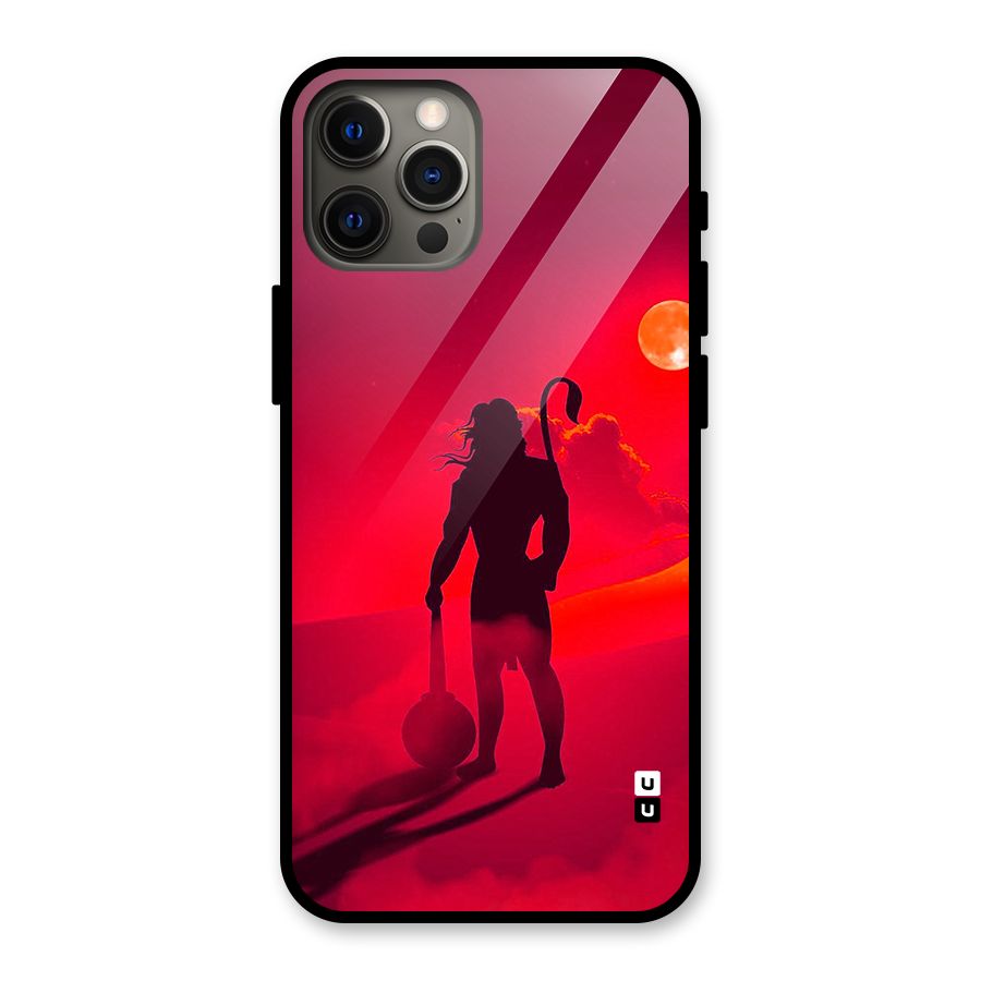 Bajrang Bali Glass Back Case for iPhone 12 Pro Max