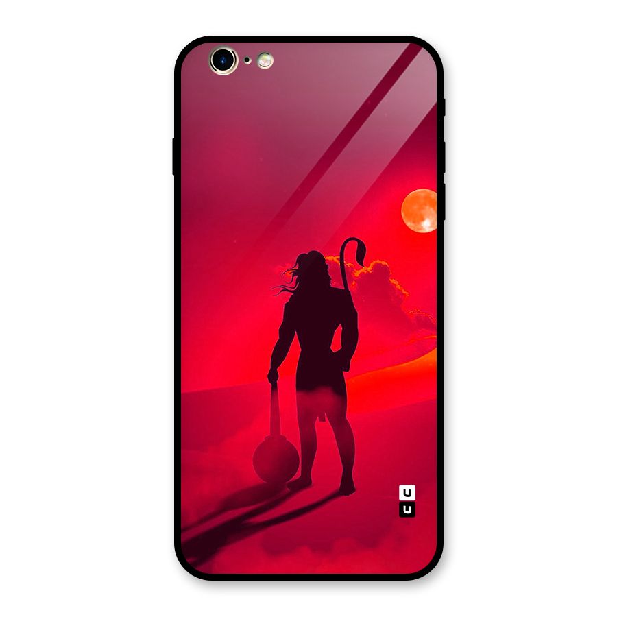 Bajrang Bali Glass Back Case for iPhone 6 Plus 6S Plus