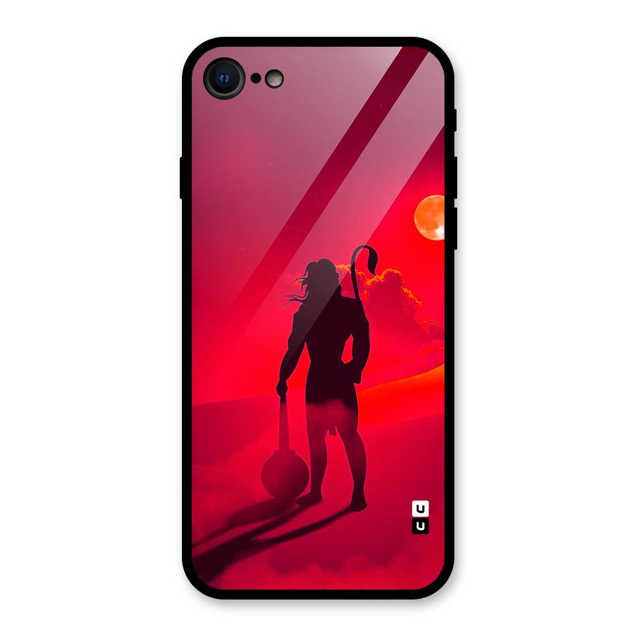 Bajrang Bali Glass Back Case for iPhone 7