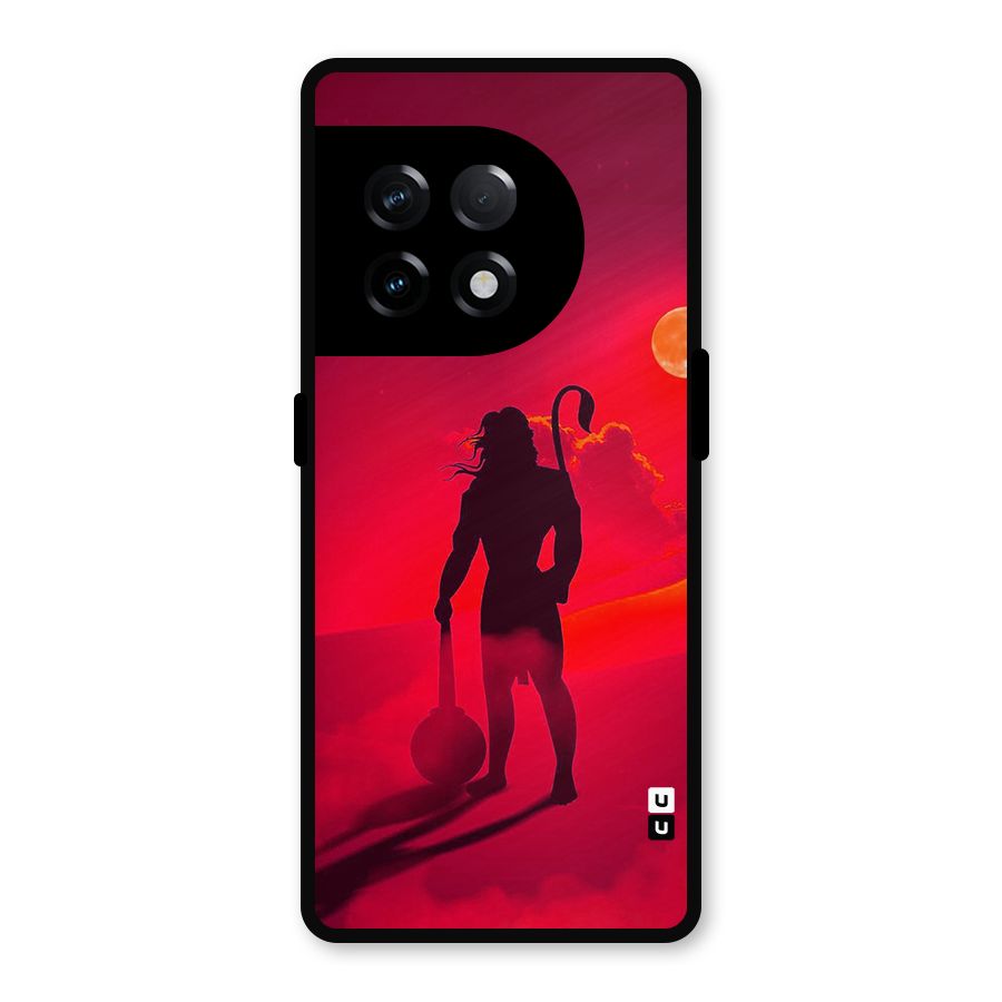 Bajrang Bali Metal Back Case for OnePlus 11R