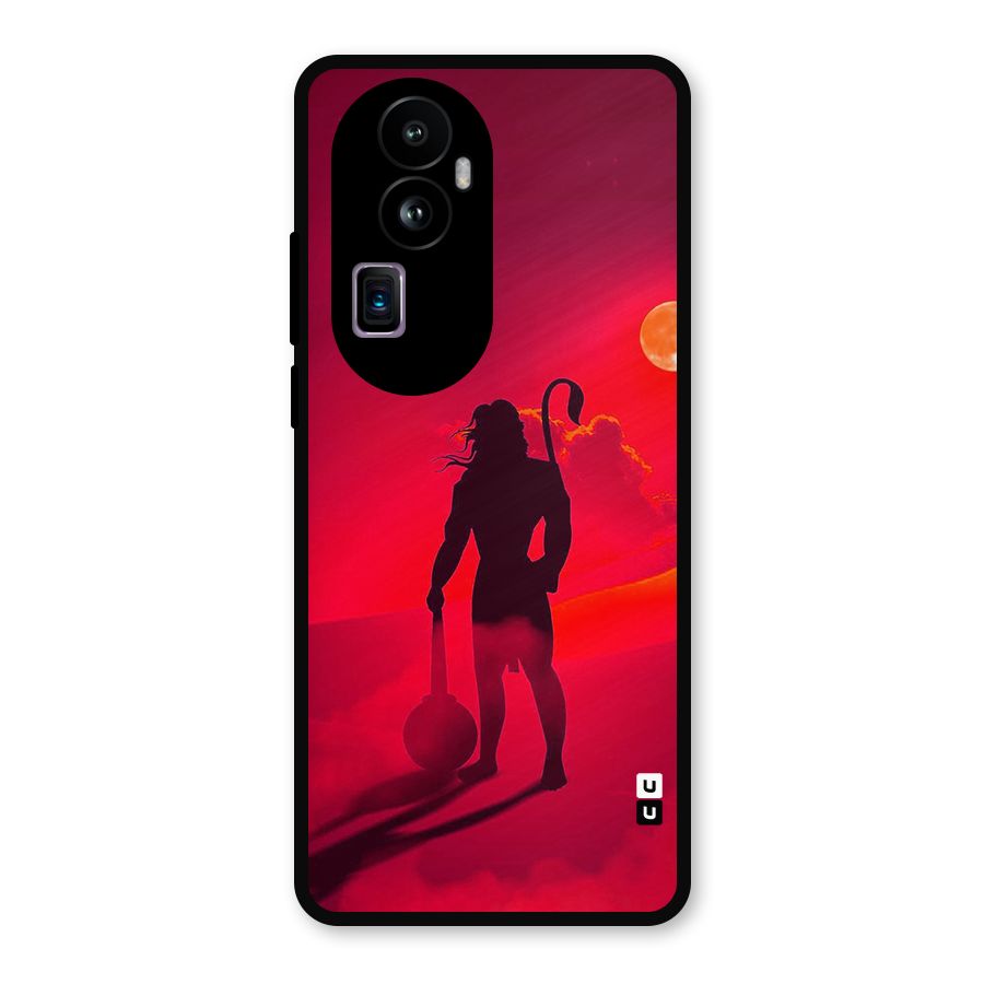 Bajrang Bali Metal Back Case for Oppo Reno10 Pro Plus