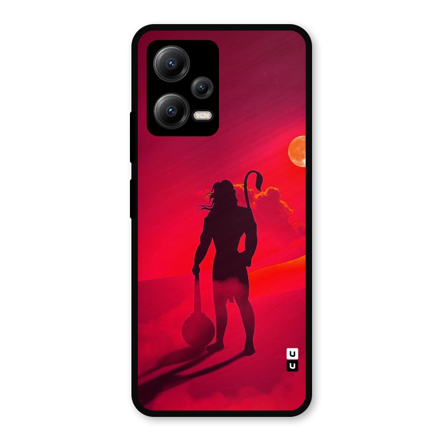 Bajrang Bali Metal Back Case for Redmi Note 12 5G