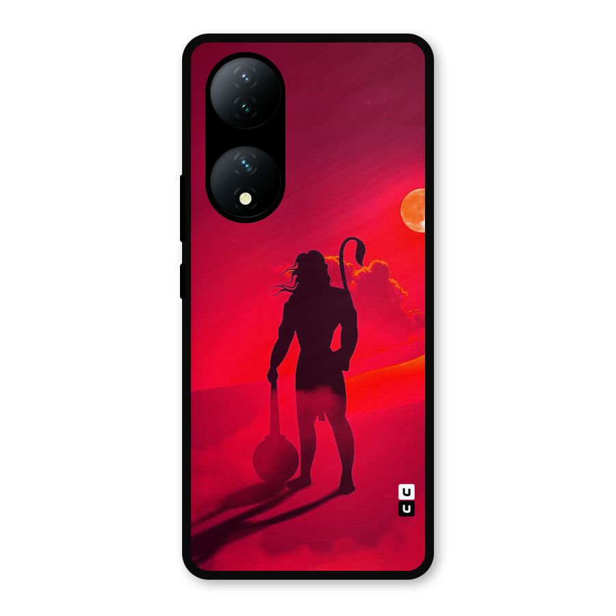 Bajrang Bali Metal Back Case for Vivo Y100a