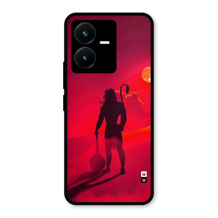 Bajrang Bali Metal Back Case for Vivo Y22