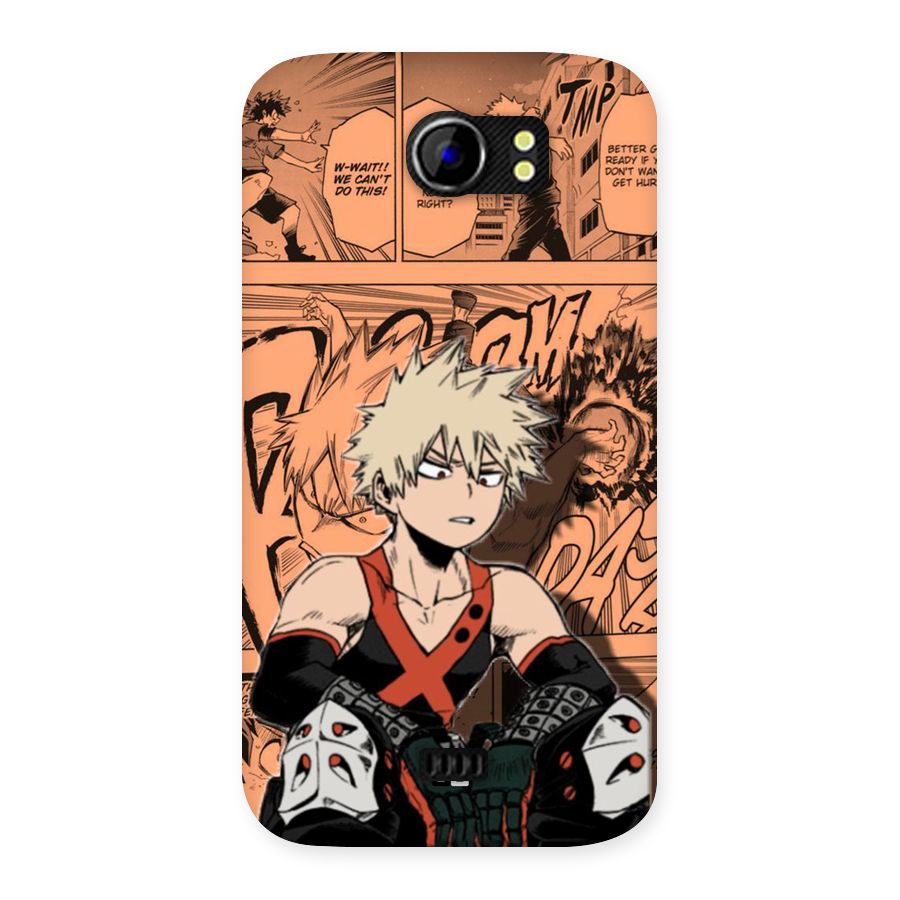 Bakugo Anime Manga Back Case for Canvas 2 A110