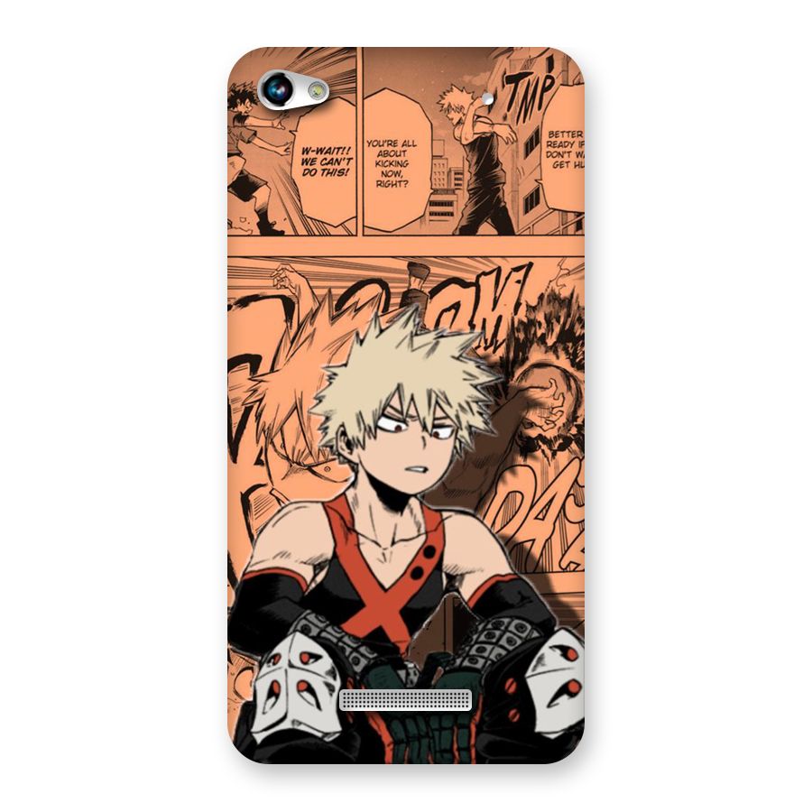 Bakugo Anime Manga Back Case for Canvas Hue 2 A316