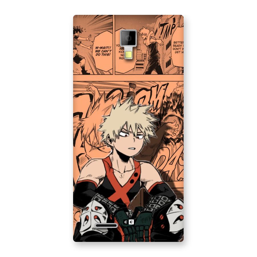 Bakugo Anime Manga Back Case for Canvas Xpress A99
