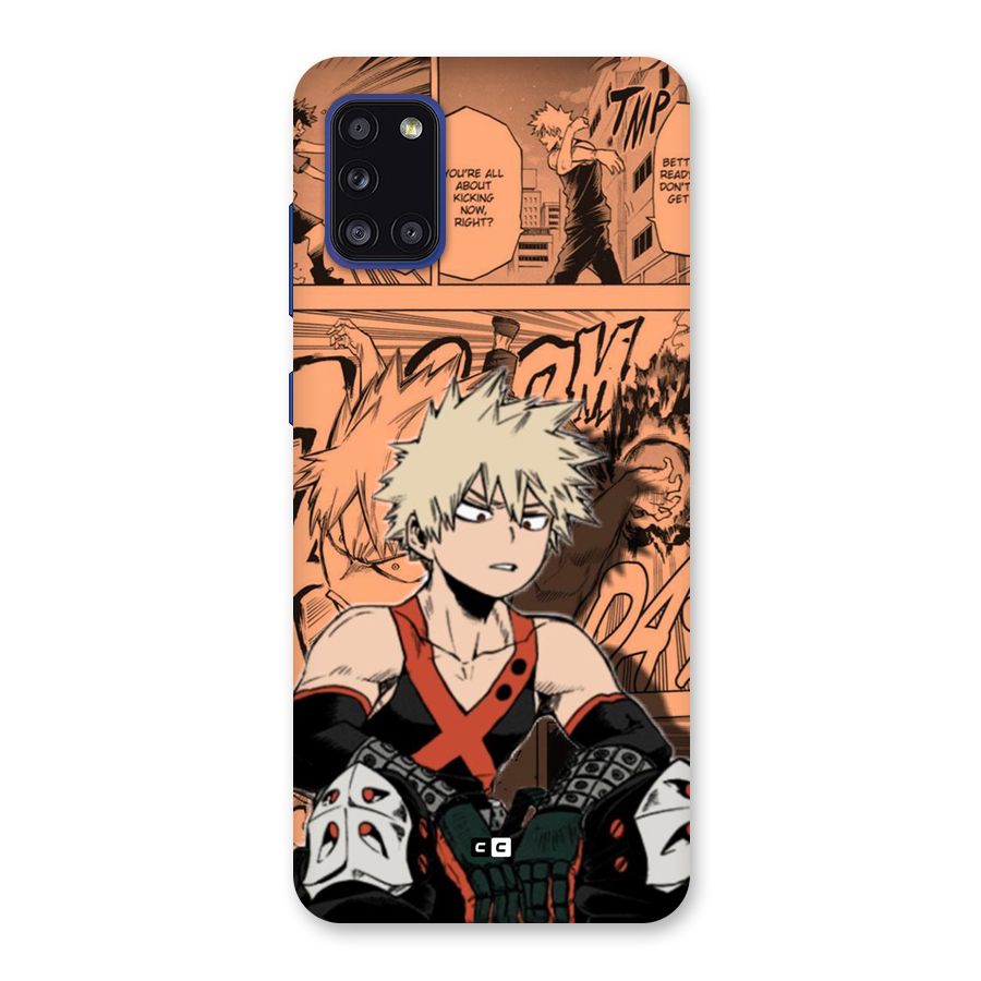 Bakugo Anime Manga Back Case for Galaxy A31