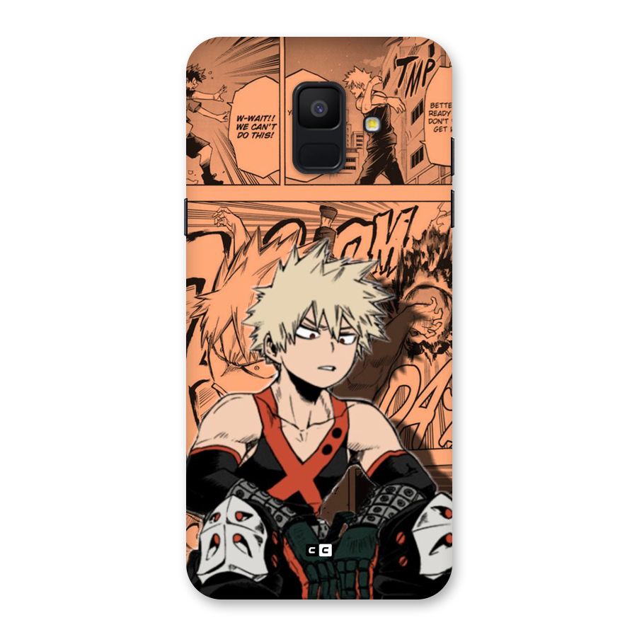 Bakugo Anime Manga Back Case for Galaxy A6 (2018)