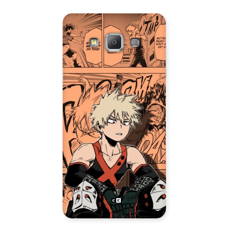Bakugo Anime Manga Back Case for Galaxy A7