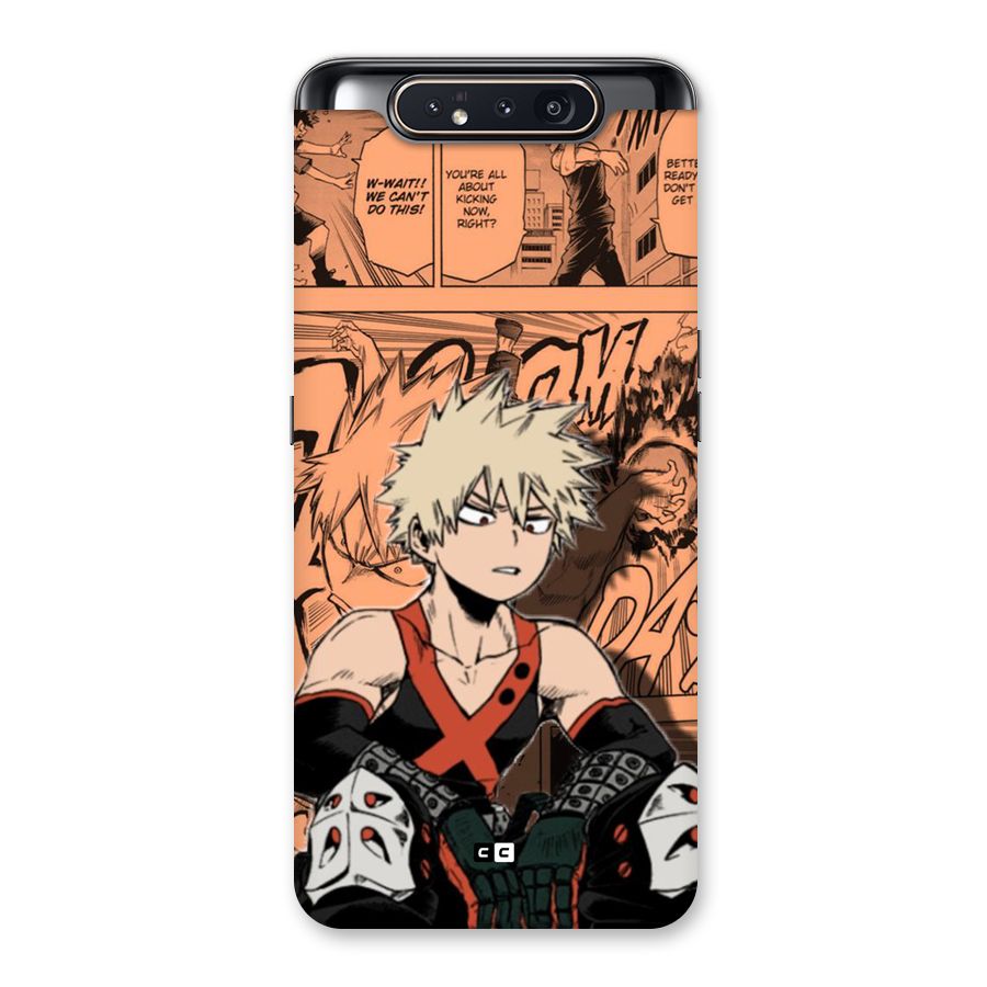 Bakugo Anime Manga Back Case for Galaxy A80