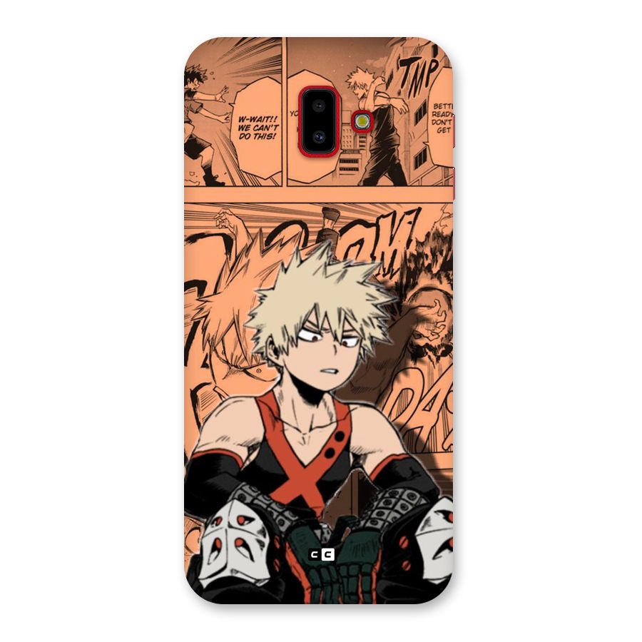 Bakugo Anime Manga Back Case for Galaxy J6 Plus