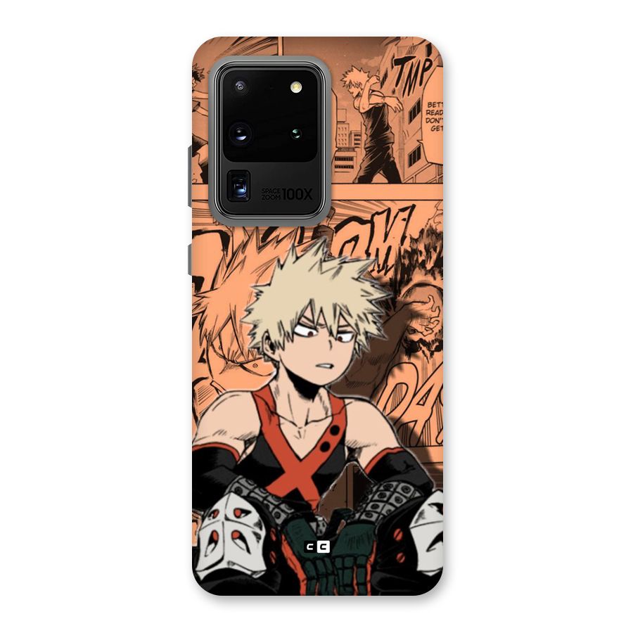 Bakugo Anime Manga Back Case for Galaxy S20 Ultra